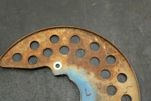 2001 Yamaha Raptor 660r OEM Front Left Brake Rotor Cover/Guard  B4458