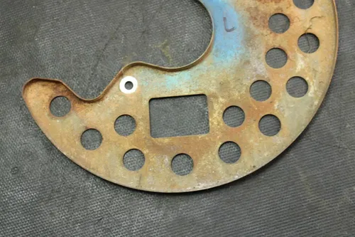 2001 Yamaha Raptor 660r OEM Front Left Brake Rotor Cover/Guard  B4458