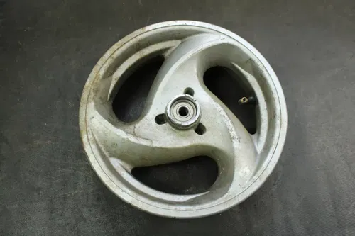 2009 Yamaha Vino 125 OEM 10X2.50 Front Wheel  B4475