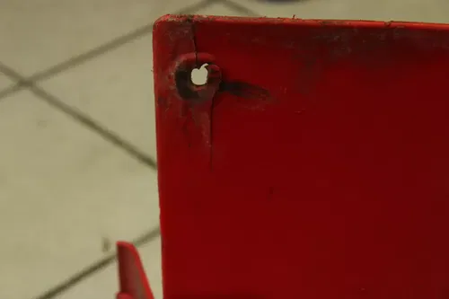 1986 Yamaha Moto 4 YFM225 OEM Chappy Red Rear Fender  B4466
