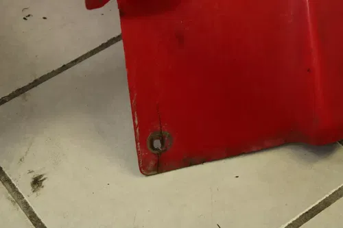 1986 Yamaha Moto 4 YFM225 OEM Chappy Red Rear Fender  B4466