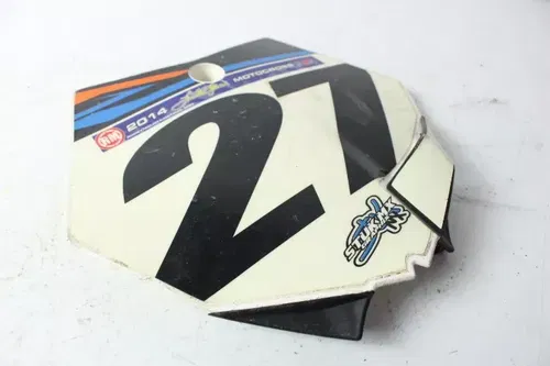 2014 Ktm 85 Sx 17/14 Front Plate Number HR4459