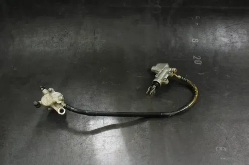 2011 Suzuki Rmz250 Rear Brake Caliper Master Cylinder & Hose  B4434