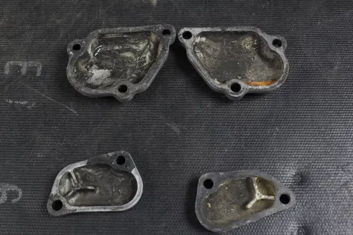 1986 Honda Cr250r OEM Powervalve Covers  B4379