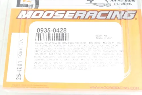 Countershaft Seal Kit KTM 125 250 SX + SXF 250 350 450 + TC 125 250