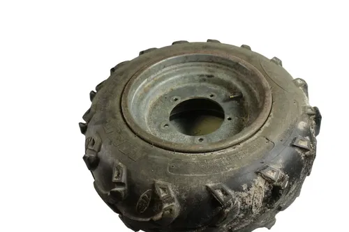 96-02 SUZUKI KING QUAD 300 OEM REAR BACK WHEEL RIM W TIRE 25X8.00-12 B4505