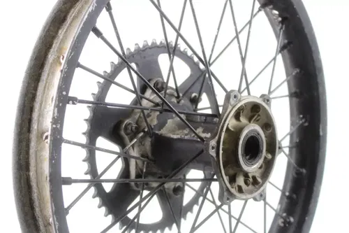 2006 SUZUKI RM125 OEM REAR BACK WHEEL RIM HUB COMPLETE B4499
