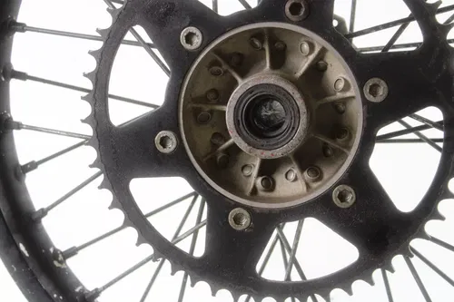2006 SUZUKI RM125 OEM REAR BACK WHEEL RIM HUB COMPLETE B4499