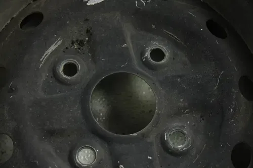 2007 Suzuki Eiger LTA400 OEM 12x7.5 Rear Wheel Set  B4473