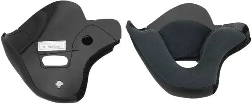 Z1R Helmet Cheek Pads for Ace Helmets Gray 35mm - XL 0134-0327