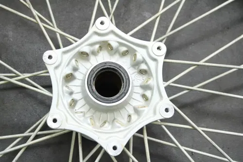 2006 Ktm 300XCW Complete 21x1.60 *CRACKED* Front Wheel  B4428