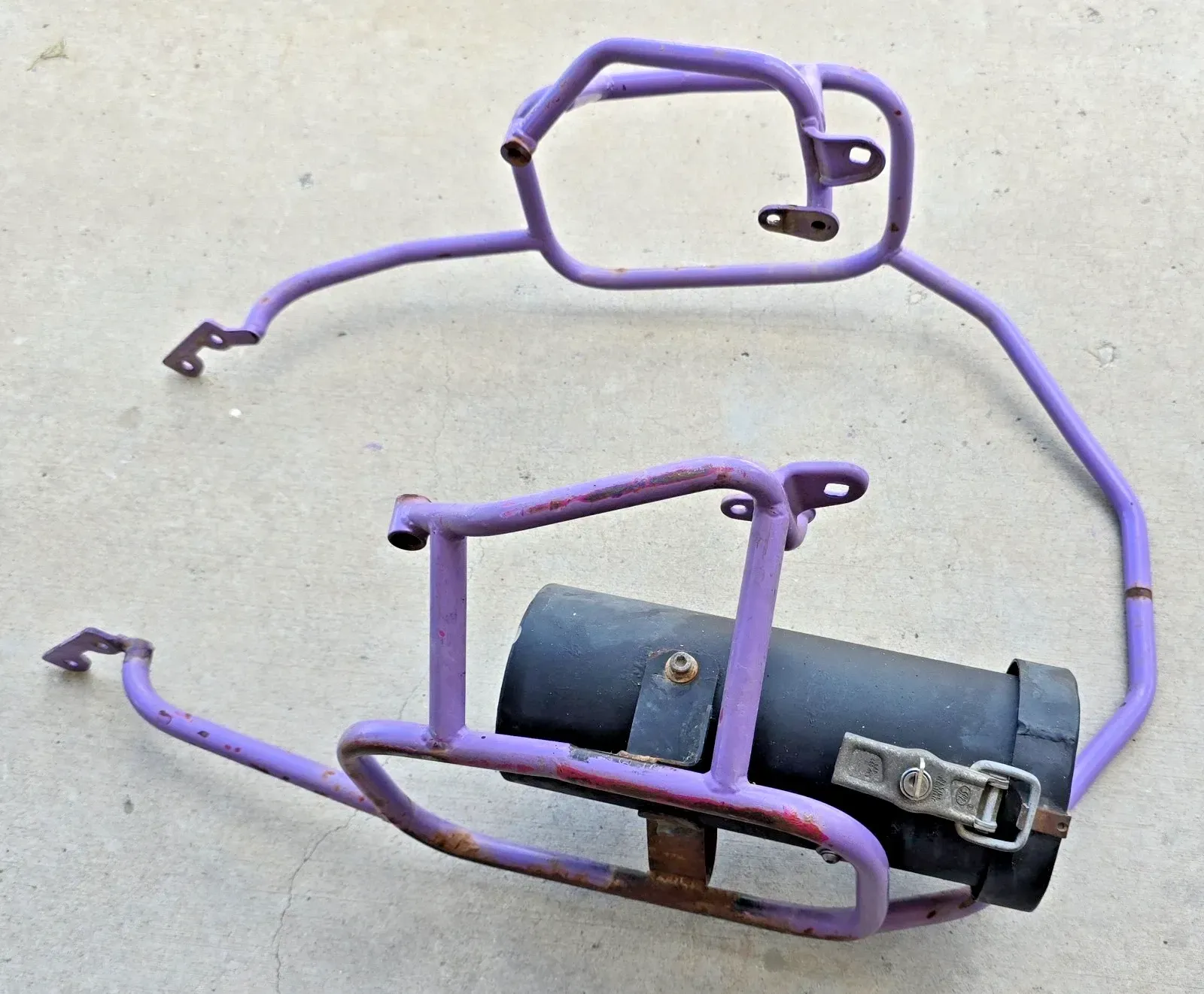 1996 - 2024 SUZUKI DR 650 REAR PANNIER RACKS DR650 MOUNT FRAME SADDLE BAG