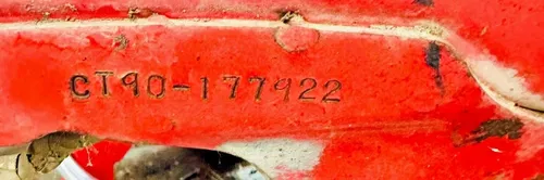 1966 - 1969 HONDA TRAIL CT 90 REAR AXLE CHAIN ADJUSTERS 95014-10020 CT90 BOLT