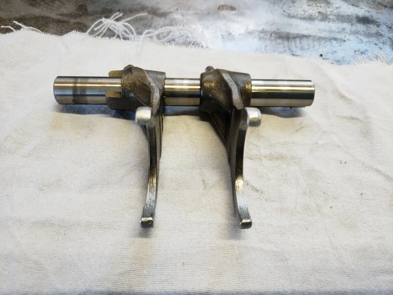 1982 HONDA XL500 SHIFT FORKS 24212-429-000 SHIFTER FORK XL 500 XL250 XR500 XR