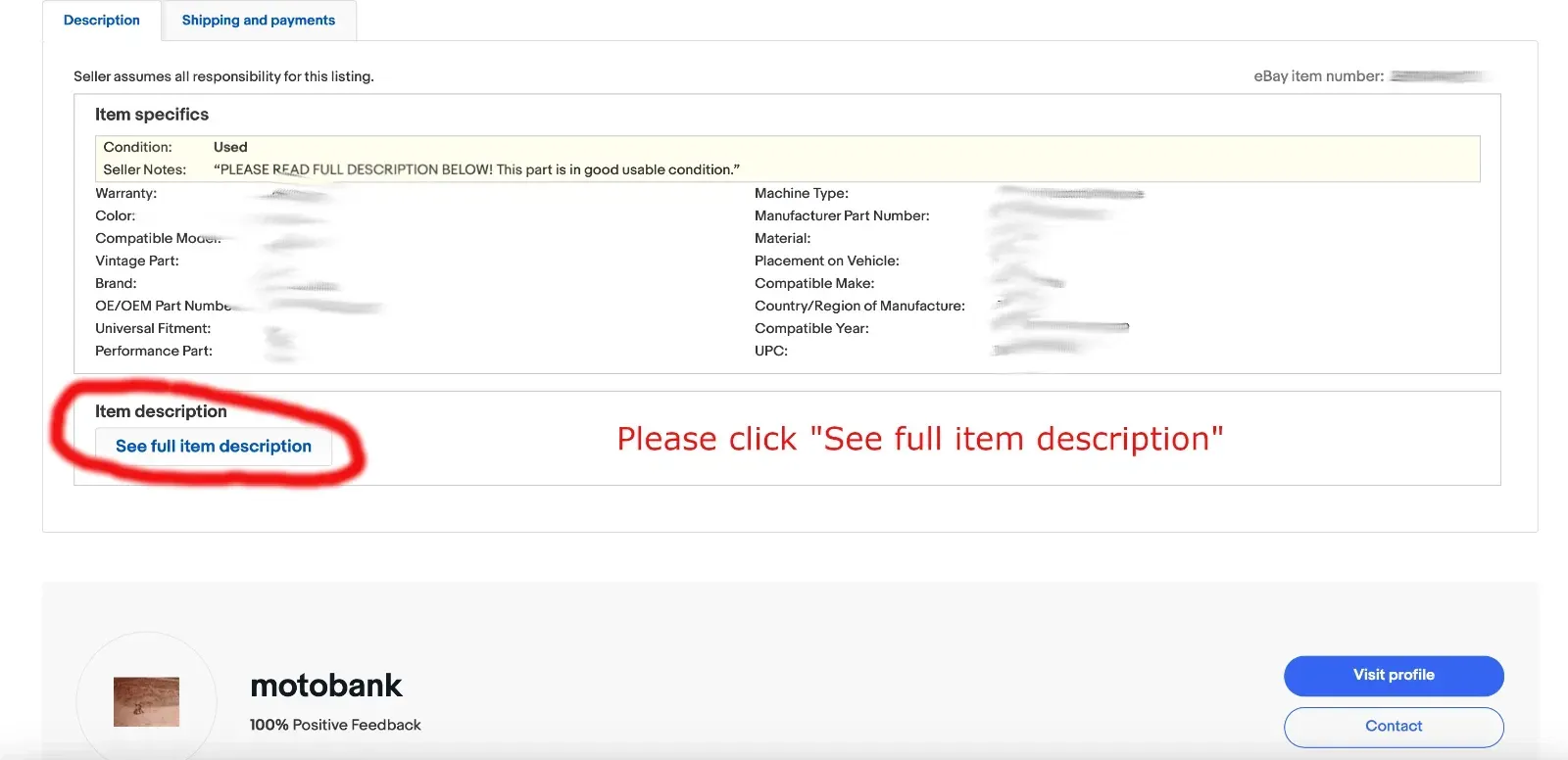 1999 - 2006 YAMAHA TTR 250 TRANSMISSION MAIN SHAFT 4GY-17411-00-00 TRANS GEAR