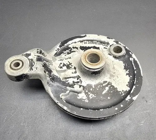 1983 - 1985 YAMAHA YZ 125 REAR BRAKE SHOE PANEL 24X-25321-00-98 HUB YZ125 83 84