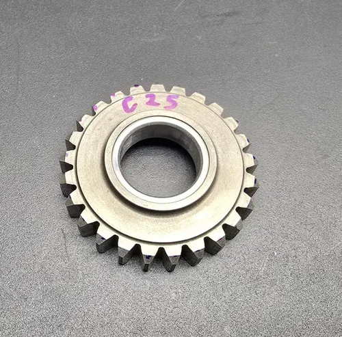 1983 - 1985 YAMAHA YZ 125 TRANSMISSION COUNTER SHAFT 4TH GEAR 24X-17241-00-00