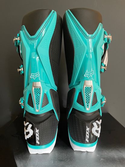 Fox Racing Instinct Boots Teal - Size 9