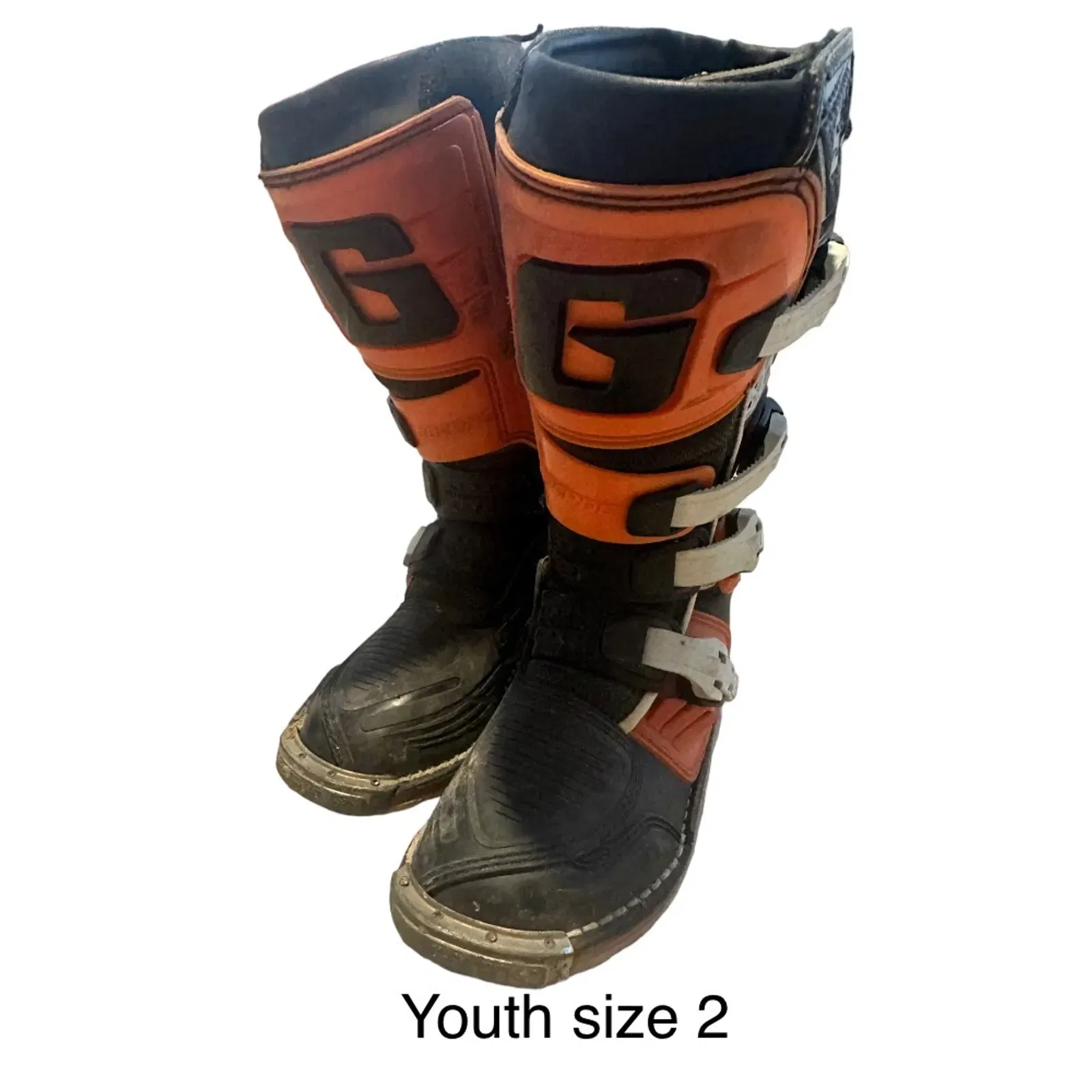 Youth motocross shop boots size 2