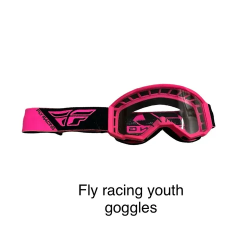 Youth Fly Racing Pink Goggles 