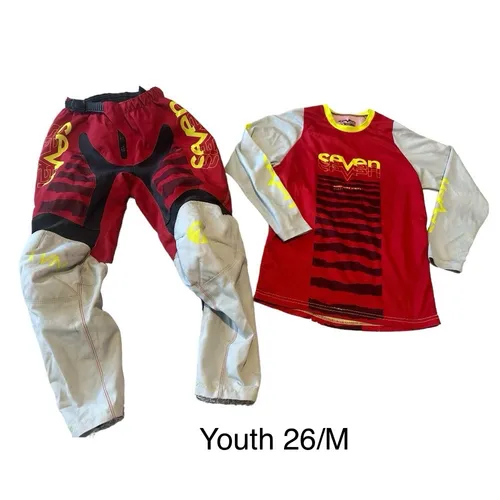 Youth 26/M Seven Mx Gear Set 