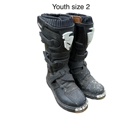 Youth motocross deals boots size 2