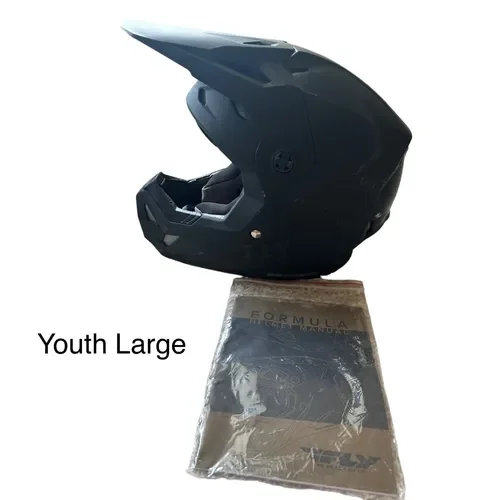 Youth Large Fly Racing Formula Helmet 