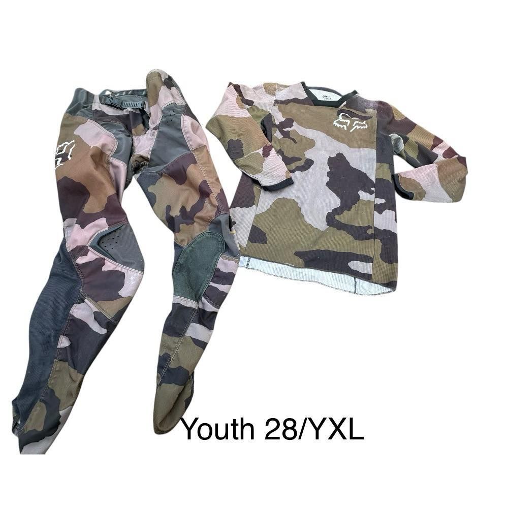 Youth Fox Gear Combo - Size 28/YXL