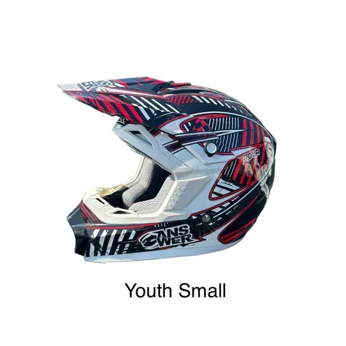 Youth small 2025 dirt bike helmet