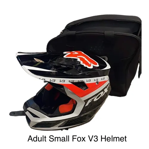 Fox V3 helmet 