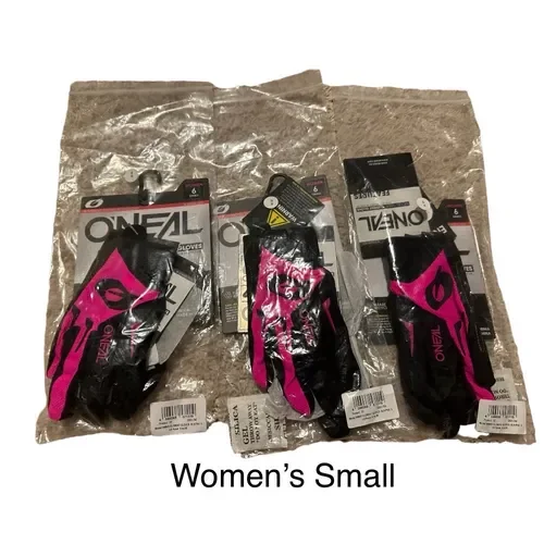 Women's O'Neal Glove Bundle - Size Small NWT