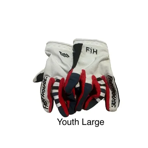 Fast house Youth Large Gloves