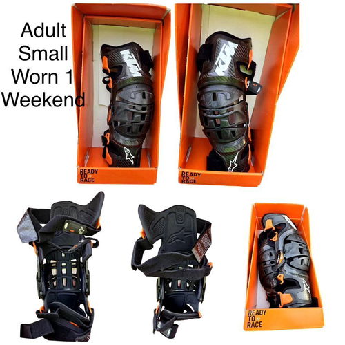 KTM Powerwear Bionic 10 Knee Braces - Size Small 