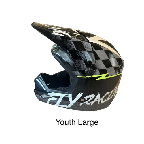 Fly racing kids cheap dirt bike helmet