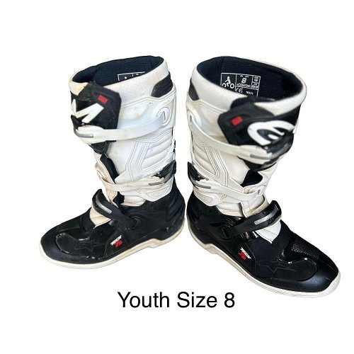 Youth Alpinestars Tech 7s Boots - Size 8