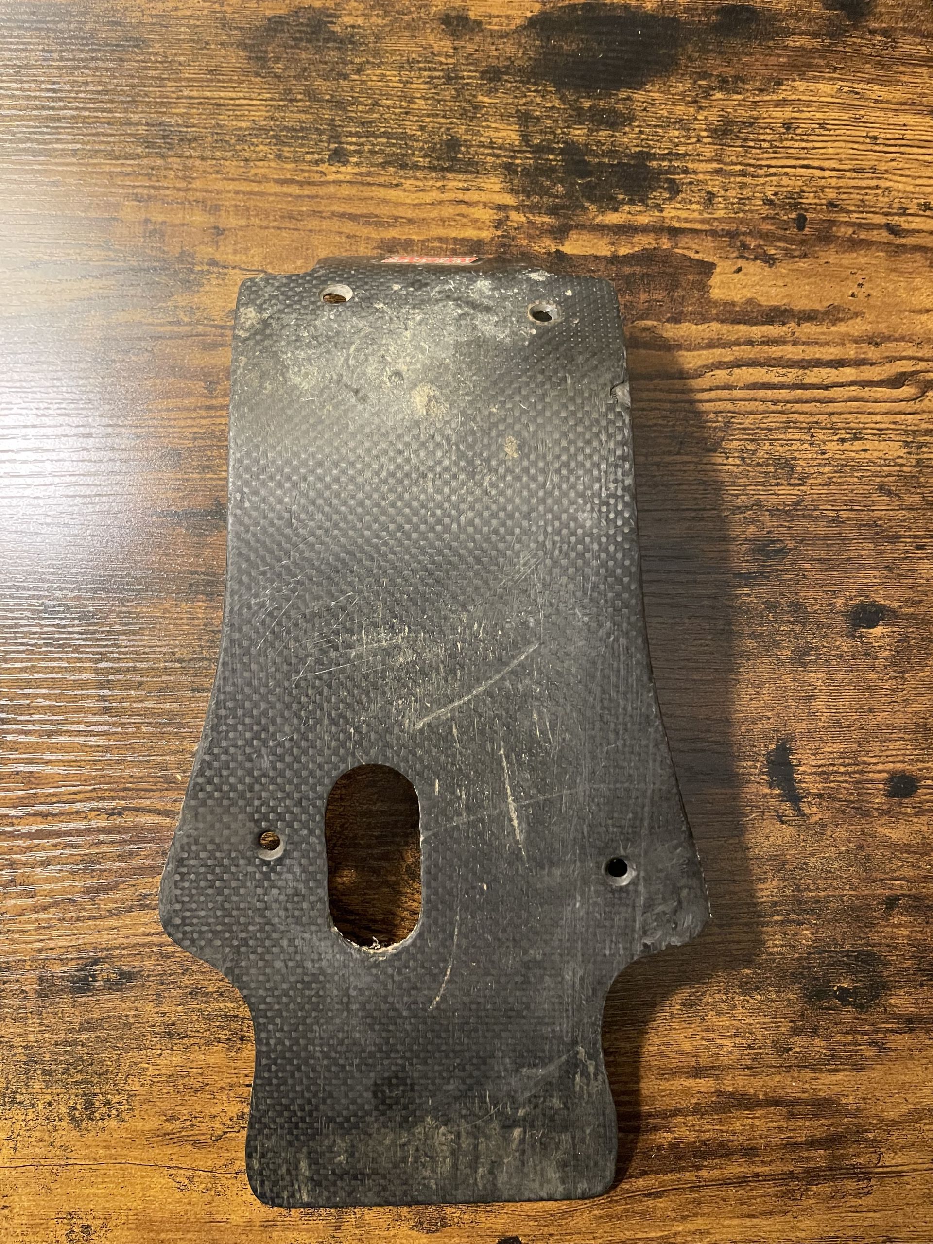 Lightspeed carbon skid plate YZ250 2 stroke