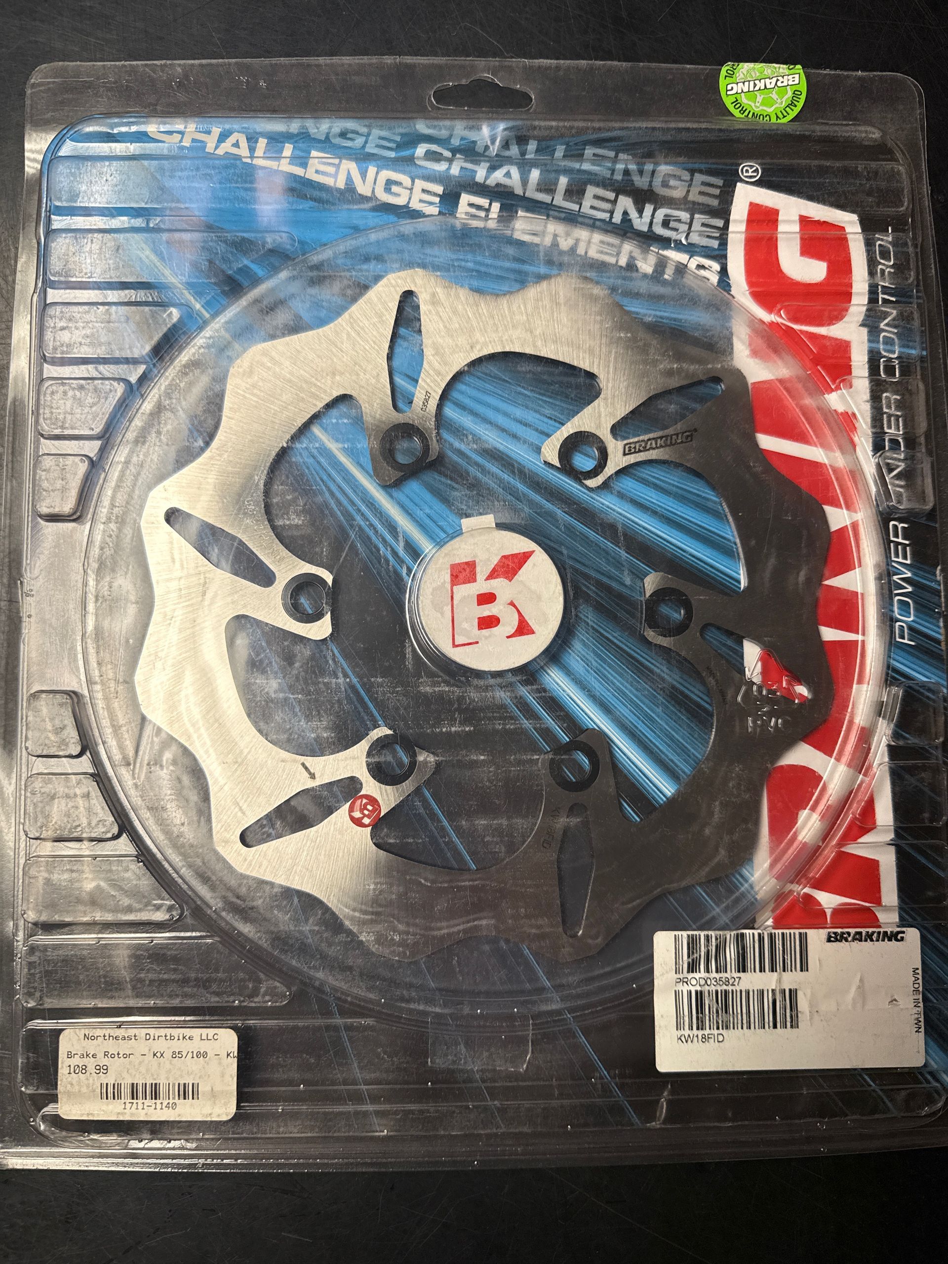 BRAKING Brake Rotor Front