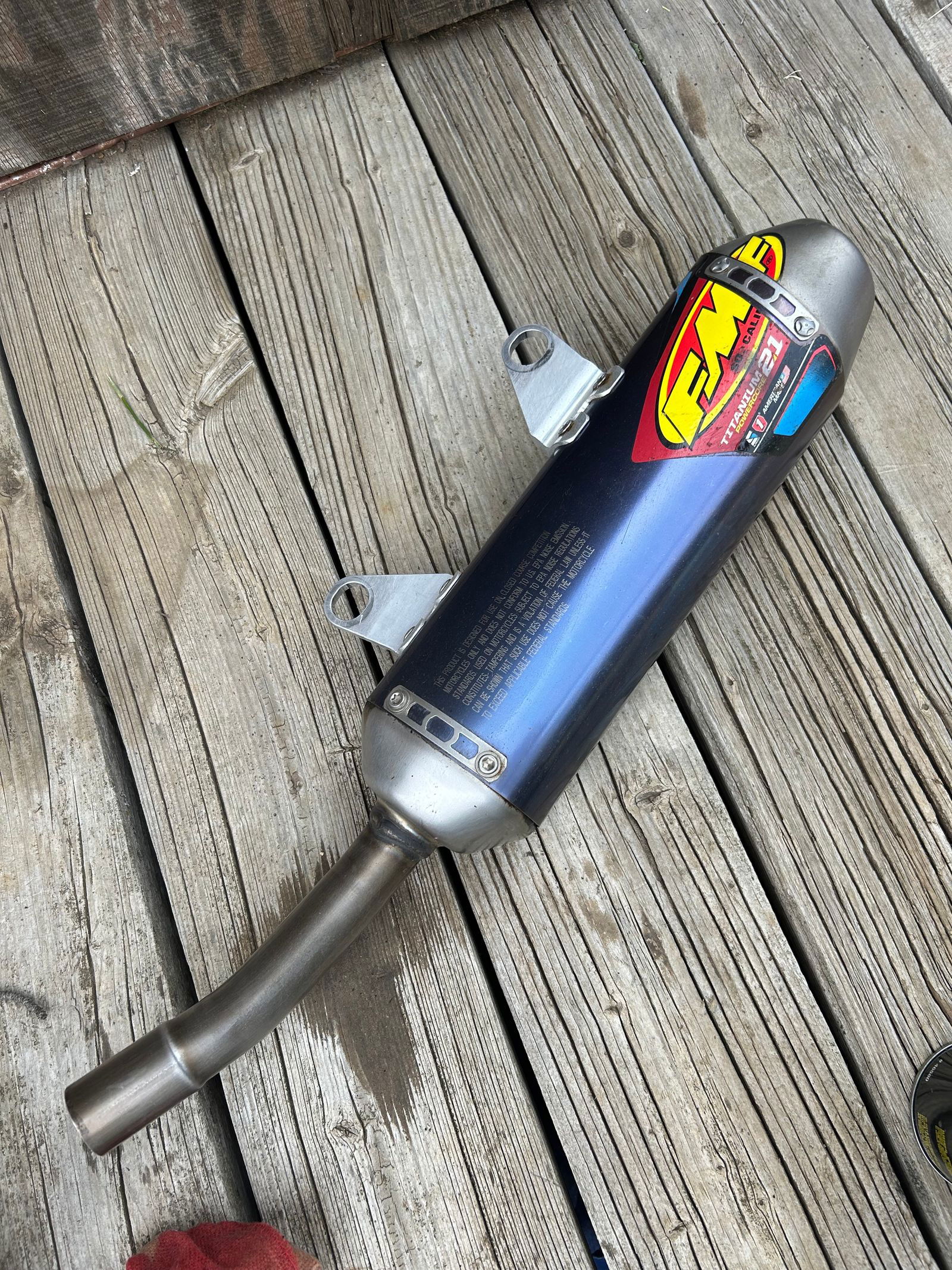 Fmf Fatty Pipe And Ti Silencer