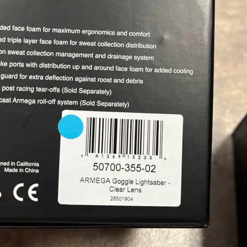 100% Armega Goggles 4 Pairs NEW With Extras