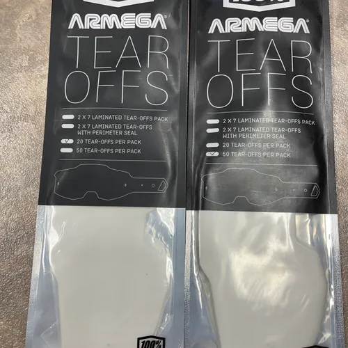 100% Armega Goggles 4 Pairs NEW With Extras
