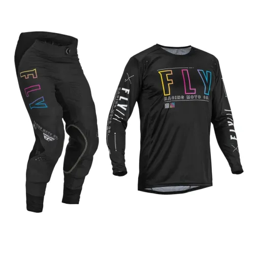FLY Racing 2023 Lite S.E. Avenge Offroad Jersey Pant Combo Black/Sunset
