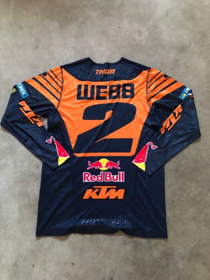 Jim Putman Worn Suzuki Jersey