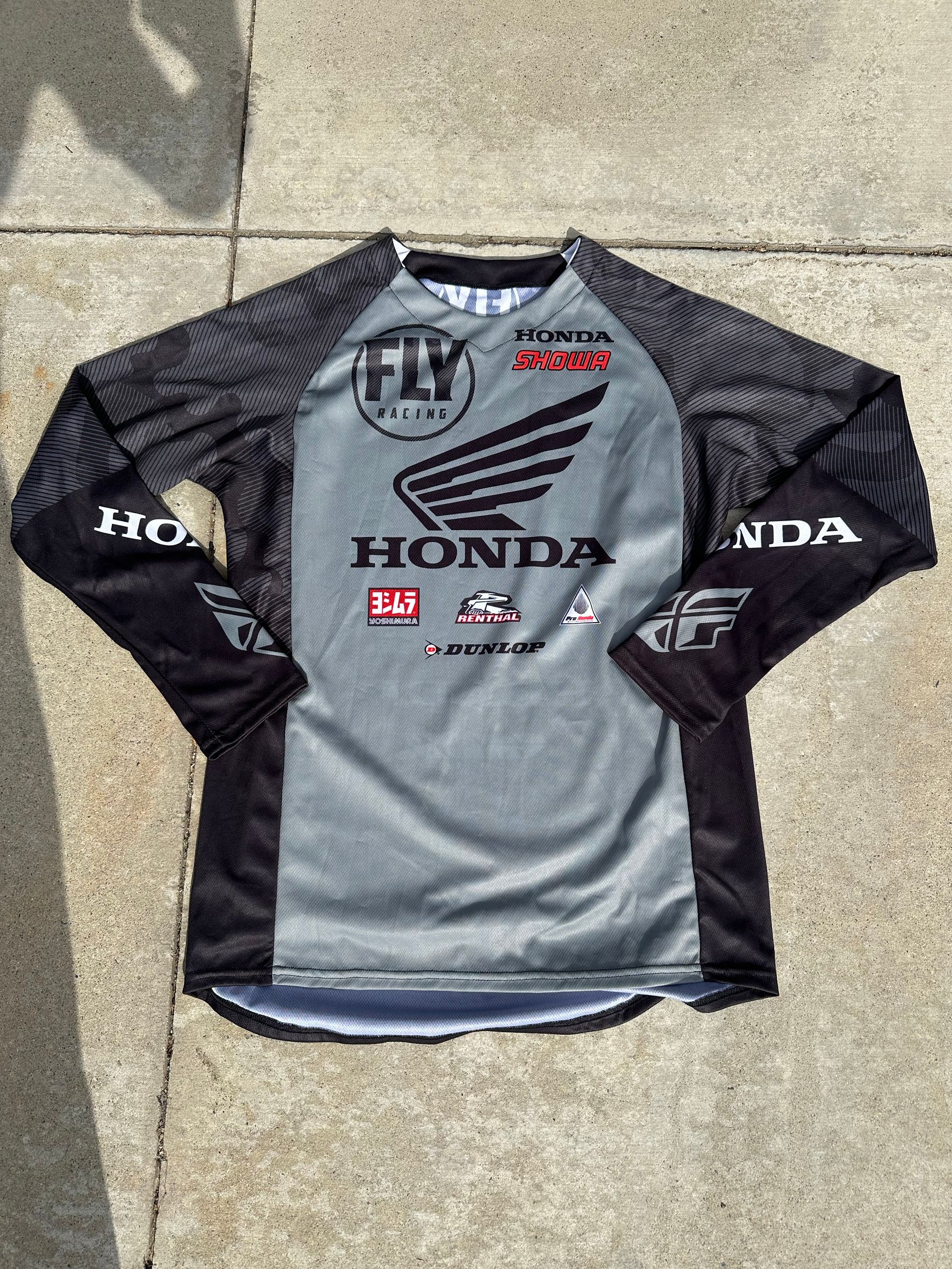 Justin Brayton Factory Honda Fly Jersey 