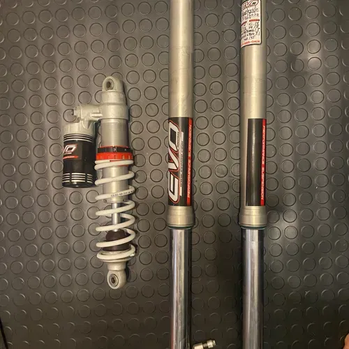 WP SX 85 air forks and shock 