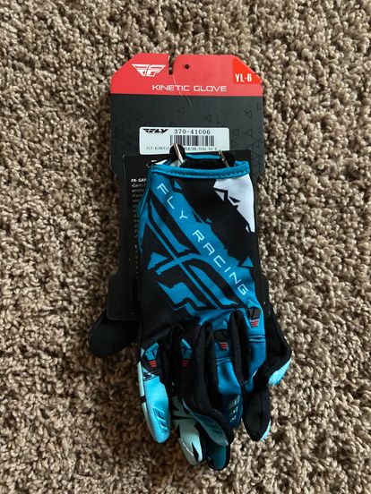 Youth Fly Racing Gloves - Size XL