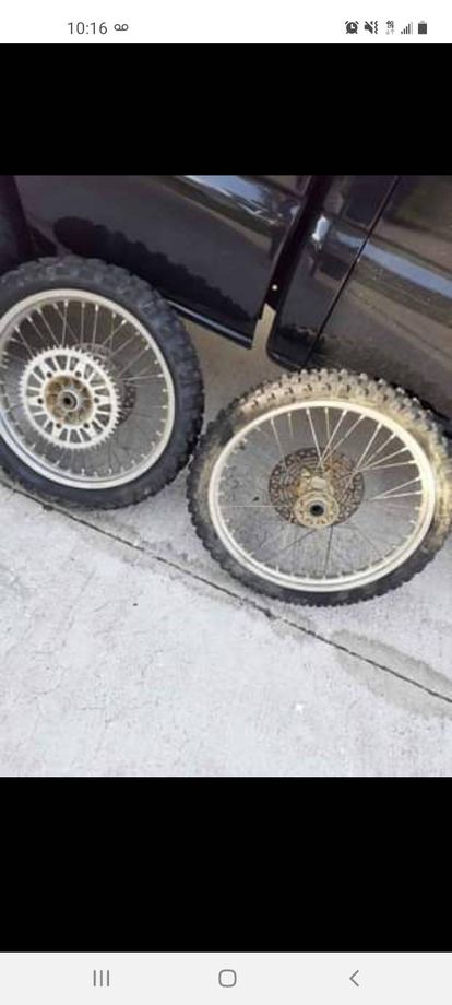 Rm  250 OEM rims 