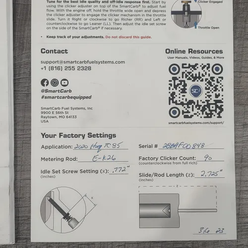 28mm SmartCarb SC2 Carburetor 