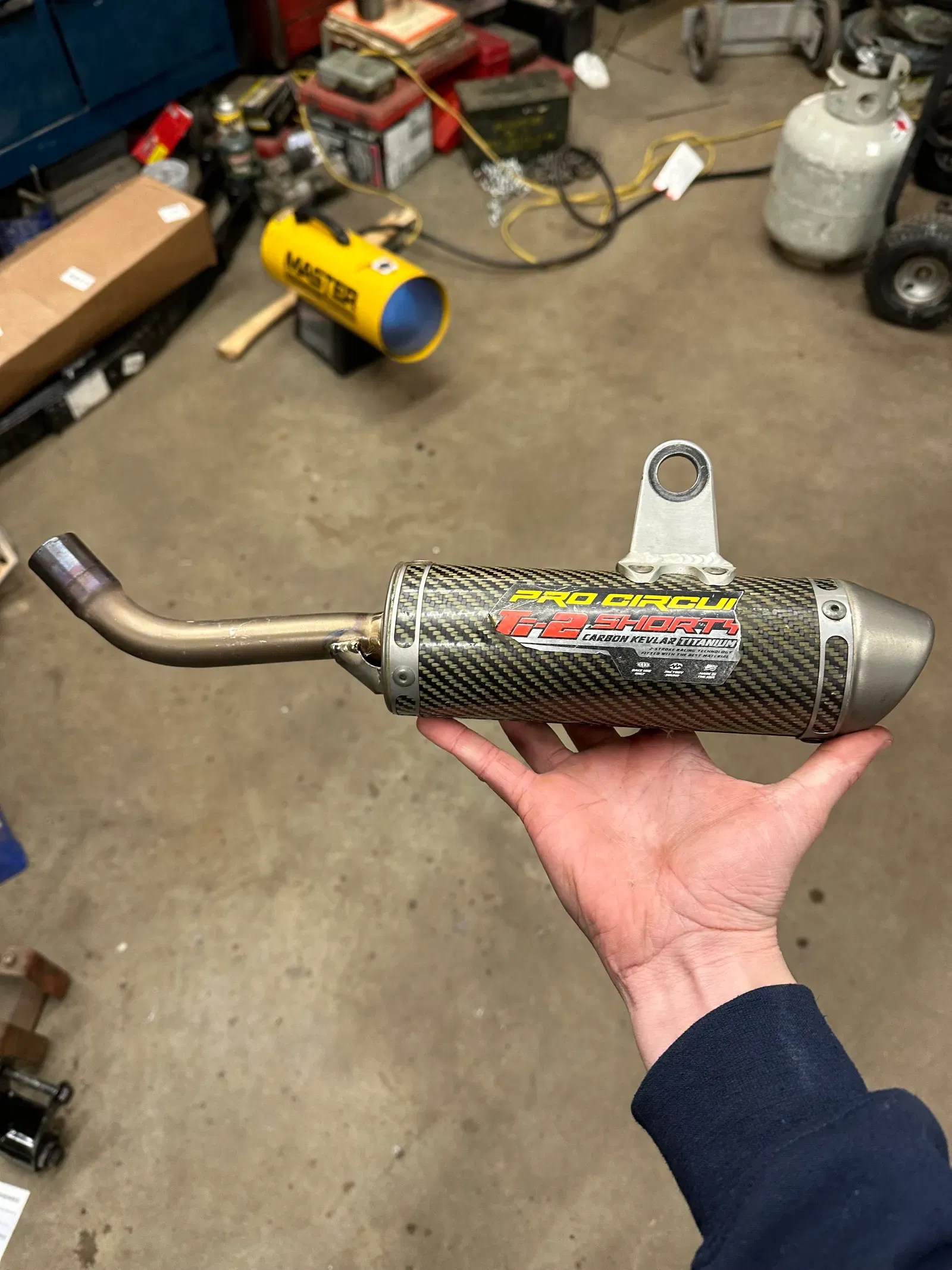 Pro Circuit Ti-2 Silencer For 2018-2023 Ktm, husquvarna, Gas Gas 85