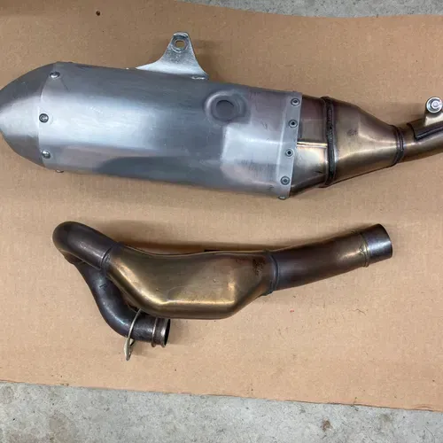 2023 CRF450R Complete Exhaust MX Locker