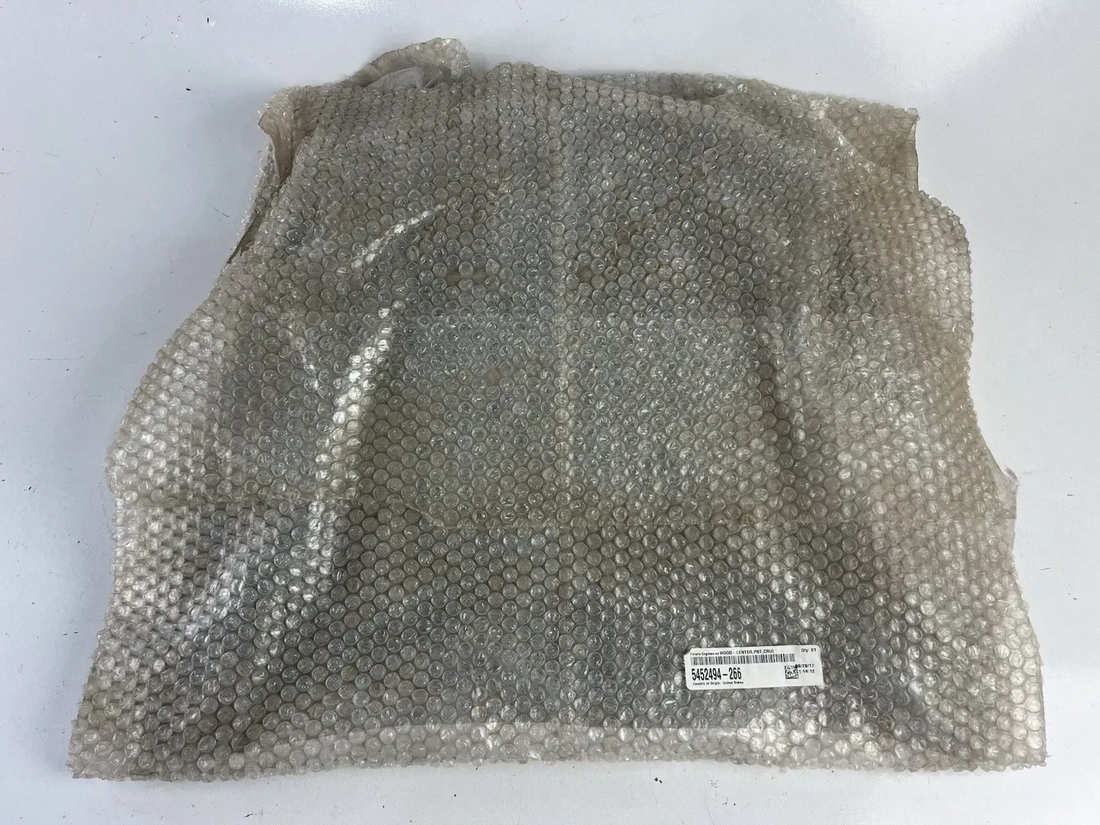 Polaris 5452494-266 HOOD-CENTER PNT CRUISER BLACK RZR XP Turbo NEW